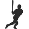 Baseball Player 03 Decal / Sticker