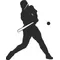 Baseball Player 04 Decal / Sticker