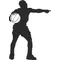 Basketball Player 01 Decal / Sticker