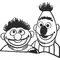 Bert and Ernie  Decal / Sticker