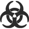 Biohazard Decal / Sticker 02