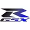 Black to Blue fade GSXR Decal / Sticker 1