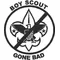 Boy Scout Gone Bad Decal / Sticker