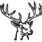 Buck Deer Decal / Sticker 02