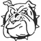 BullDog Decal / Sticker 03