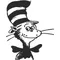 Cat In The Hat Decal / Sticker 02