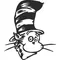 Cat In The Hat Decal / Sticker