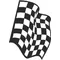 Checkered Flag Decal / Sticker 18