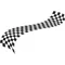 Checkered Flag Decal / Sticker 25