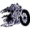 Chopper Reaper Decal / Sticker Design 1