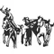 Cowboy Decal / Sticker 03