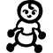 Baby Stick Figure Decal / Sticker 04