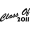Class Of 2011 Decal / Sticker