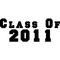 Class Of 2011 Decal / Sticker