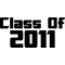 Class Of 2011 Decal / Sticker