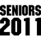 Seniors 2011 Decal / Sticker