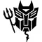 Autobot Devil Decal / Sticker