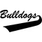 Bulldogs Mascot Decal / Sticker