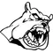 Bulldogs Mascot Decal / Sticker
