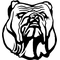 Bulldog Mascot Decal / Sticker