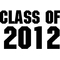 Class Of 2012 Decal / Sticker