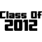 Class Of 2012 Decal / Sticker