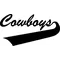 Cowboys Mascot Decal / Sticker