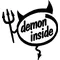 Demon Inside Devil Decal / Sticker