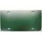 zz Plastic Green Blank License Plate