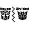 Transformers House Divided Decal / Sticker