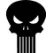 Small Punisher Decal / Sticker