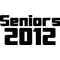 Seniors 2012 Decal / Sticker