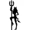 Devil Stripper Decal / Sticker