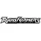 Transformers Lettering Decal / Sticker