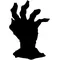 Zombie Hand Decal / Sticker 02