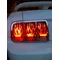 Flaming Tail Light Covers for 05-09 Mustang