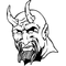 Devils Mascot Decal / Sticker
