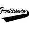 Frontiersman Mascot Decal / Sticker