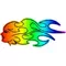 Rainbow Graphic Decal / Sticker