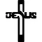 Jesus Cross Decal / Sticker 01