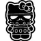 Kitty Stormtrooper Decal / Sticker 03