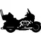 Motorcycle Decal / Sticker 01