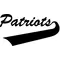 Patriots Mascot Decal / Sticker