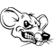Rats Mascot Decal / Sticker