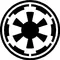 Star Wars Imperial Logo Decal / Sticker 03