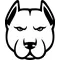 Pitbull Decal / Sticker 08