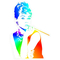 Audrey Hepburn Rainbow Decal / Sticker