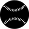 Baseball Decal / Sticker 10