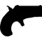 Derringer Gun Decal / Sticker