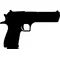 Desert Eagle Gun Decal / Sticker